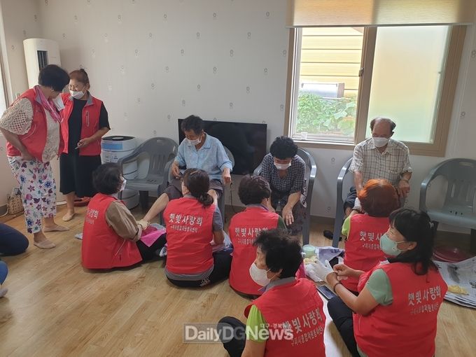 구미시 자원봉사, 선산읍 원1리에서 지역 맞춤형 자원봉사활동 전개