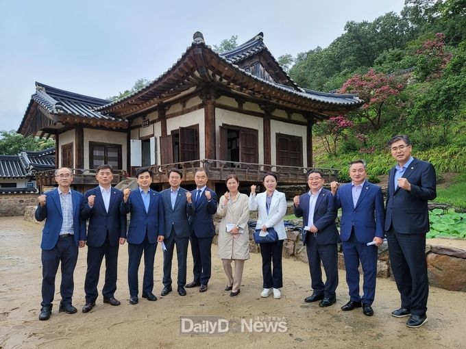 경상북도의회 문화환경위원회 현장 점검
