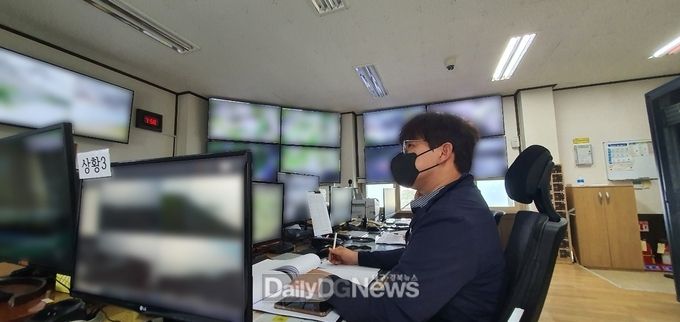월성원자력경계근무중인대원