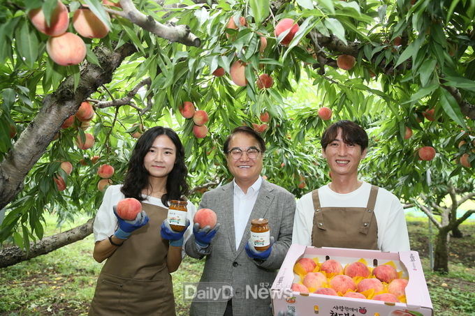 청도군, 농특산물인 복숭아 식품 개발로 소비 촉진