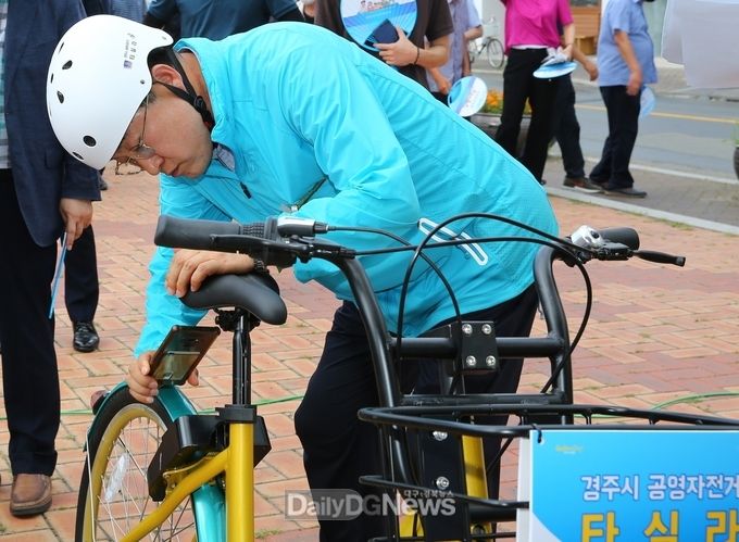 경주시 공영자전거 타실라 시범운영 마치고 다음달 1일부터 본격 운영