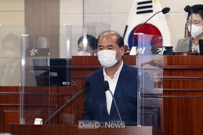 상주시의회 임시회 개회식