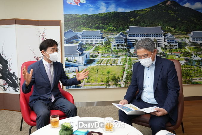 고령군, 민선8기 상생협력 위한 경북도청 방문!