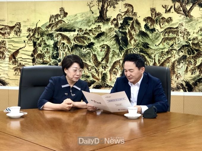원희룡_국토부_장관__이달희_경제부지사_면담