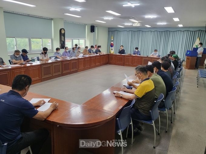 2022년 우곡면체육회 임시총회 개최