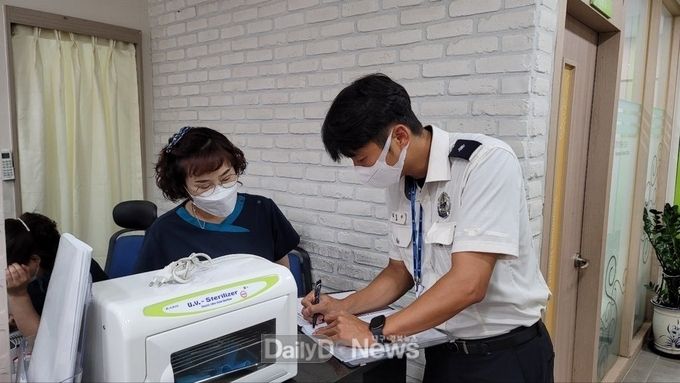 의성소방서, 취약 의료시설 특별점검 실시