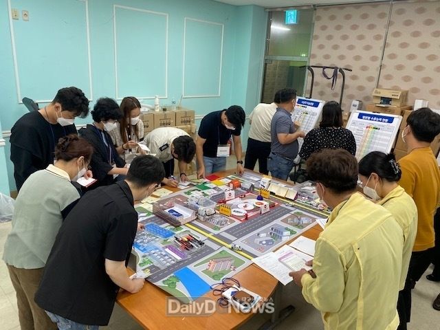 구미보건소, 신속대응반 재난의료대응 도상훈련 실시