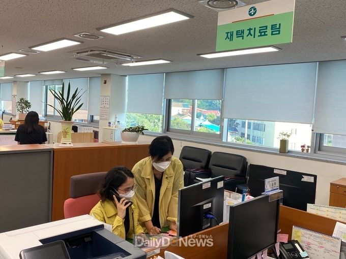 60세이상 독거노인 모니터링(재택치료팀).