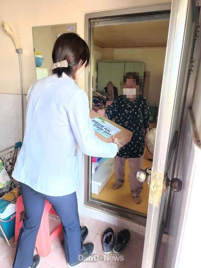 고령군, 치매환자 여름 쿨매트 제공