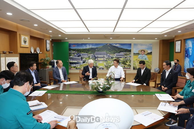 포항시의회, 경북도청, 도의회 방문