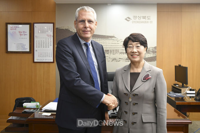 프랑스 오베르뉴론알프주 대표단, 경북도 방문