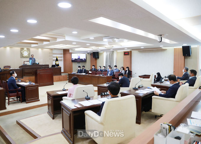 영양군의회, 제277회 정례회 개회