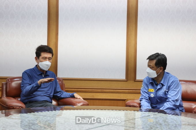 포항시-포스코 태풍 ‘힌남노’ 피해 원상회복 공동대응 뜻 모아