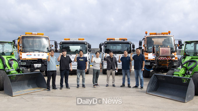 울릉군, 장비 및 자원봉사 인력 포항시에 긴급 지원