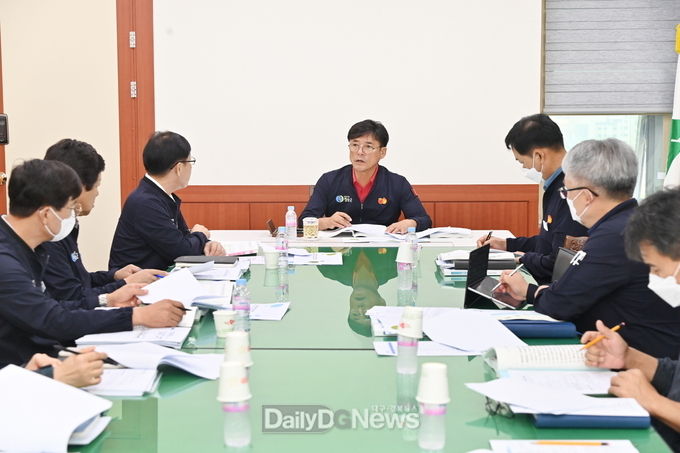 2023년도 군정 주요업무 및 민선8기 공약 검토 보고회 개최