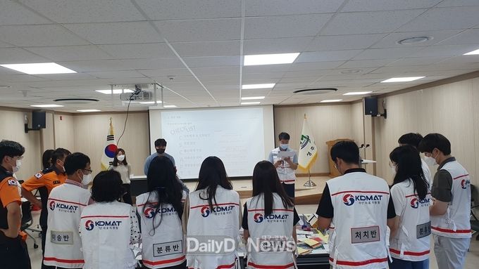 성주군보건소, 2022년 재난의료대응 도상훈련 교육 실시