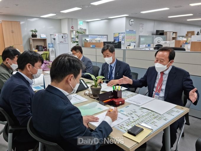 박현국 봉화군수 중앙부처 방문