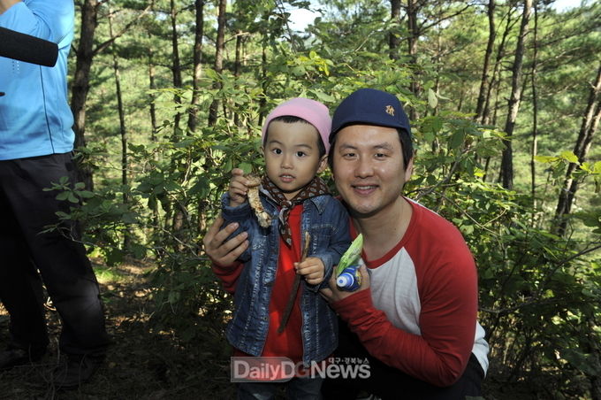 송이채취체험 참고 사진