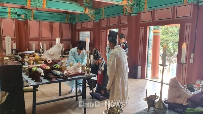 영양향교 석전대제 봉행