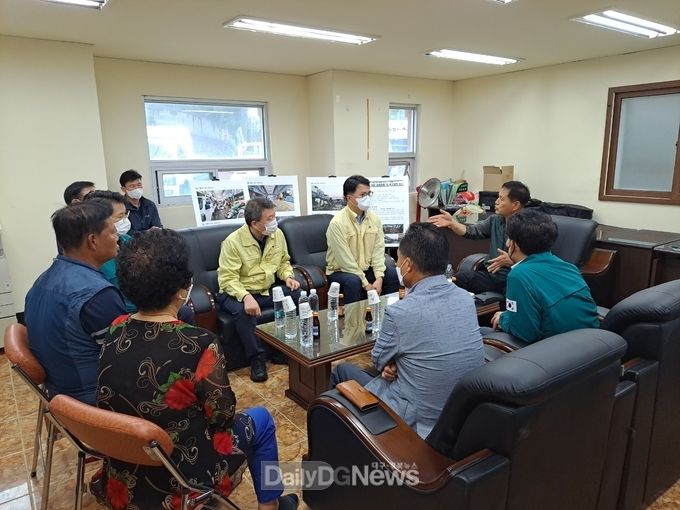 조주현 중기부 차관, 포항 태풍 피해 현장 방문해 회복대책 논의