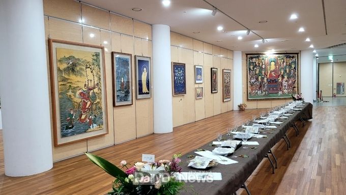 도 무형문화재 불화장, 법인 김종섭 불화전 및 공개행사 개최