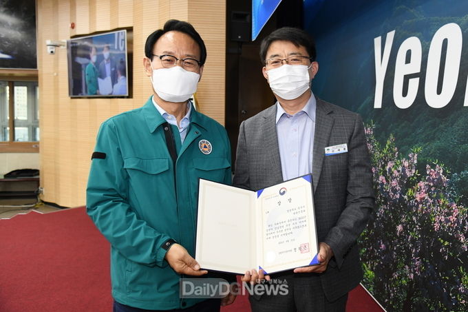 영주시가 2022년 상반기 안심식당 우수 기초자치단체 평가에서 전국 1위를 달성했다