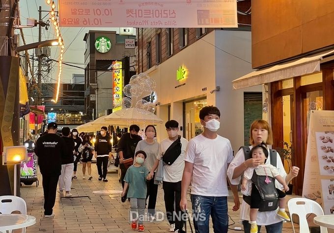 경주시 불금예찬 불리단길 야시장 개장