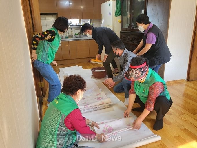다산면 새마을 남·녀지도자,‘ 행복한 보금자리 만들기 사업’추진