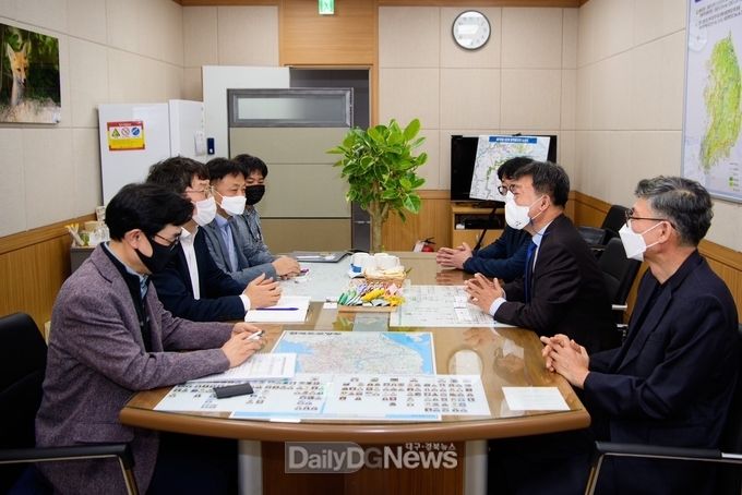 남한권 울릉군수, 관외 중요사업 관계 기관 방문