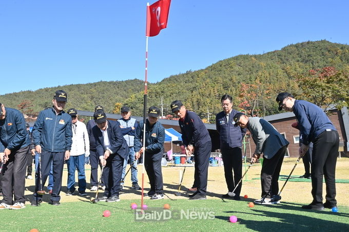 제1회 청송군수배 파크골프대회 성황