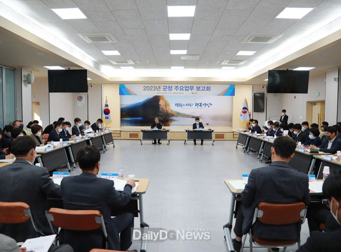 영양군, 2023년 군정 주요업무 보고회 개최