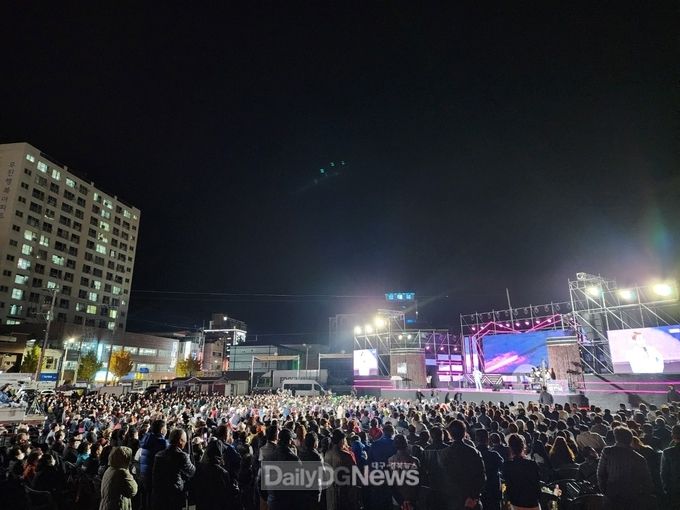 문경 도시재생, 점촌역 이벤트 광장 헬로콘서트 “좋은 날” 성황리 종료