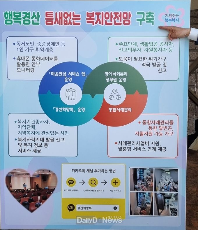 따뜻한 겨울나기 위한 현장 중심의 위기가구 발굴 노력