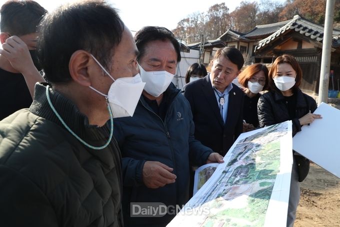 권기창 안동시장, 임청각과 성락철교 찾아 사업 현안 꼼꼼히 챙겨