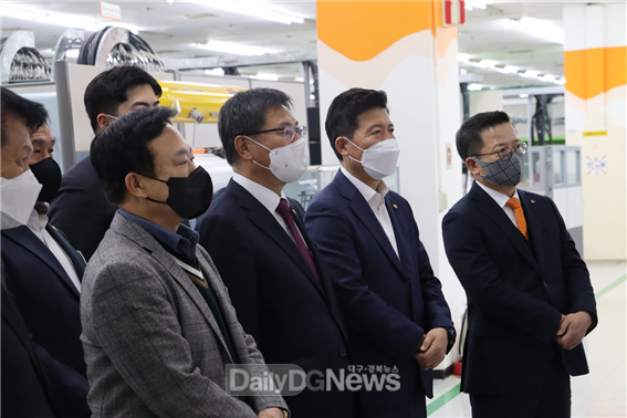 구자근 의원, 이헌승 국회 국방위원장 초청 구미 방위산업 현장방문