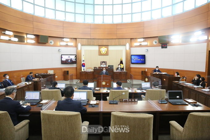 지난 제251회 봉화군의회 정례회