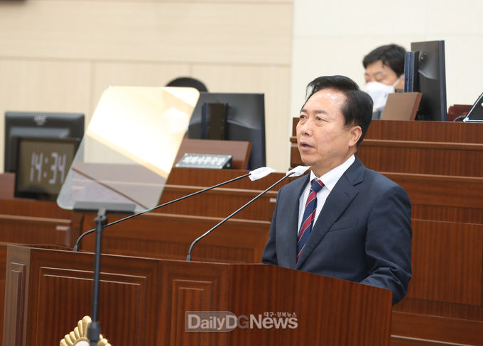 권기창 안동시장, 시정연설 