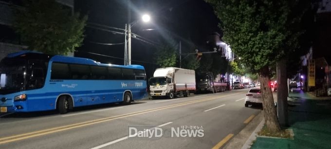 관내 집회신고 지역 위주 주․야간 집중단속 실시