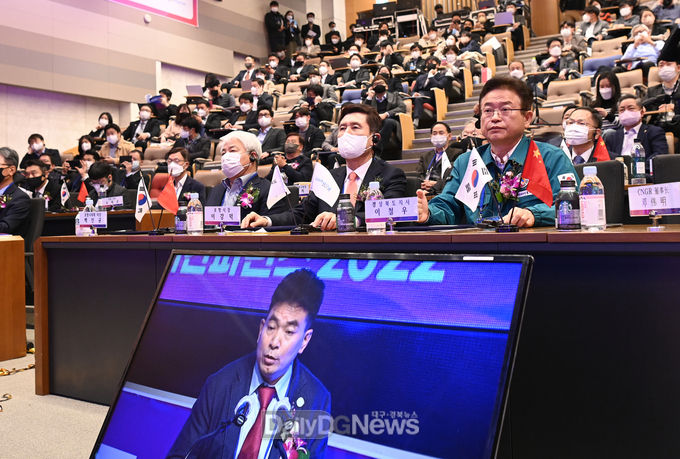 경북이차전지 혁신 거버넌스 출범식(CNGR 덩웨이밍 회장 연설