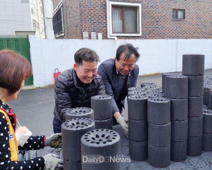 상주시, 사랑의 연탄으로 올겨울 따뜻하게 나세요~