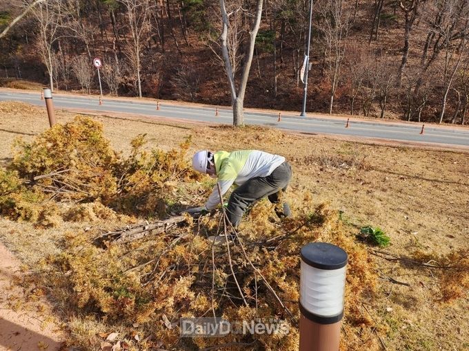 김천시시설관리공단, 겨울철 안전사고 예방 위한 정비 작업 실시