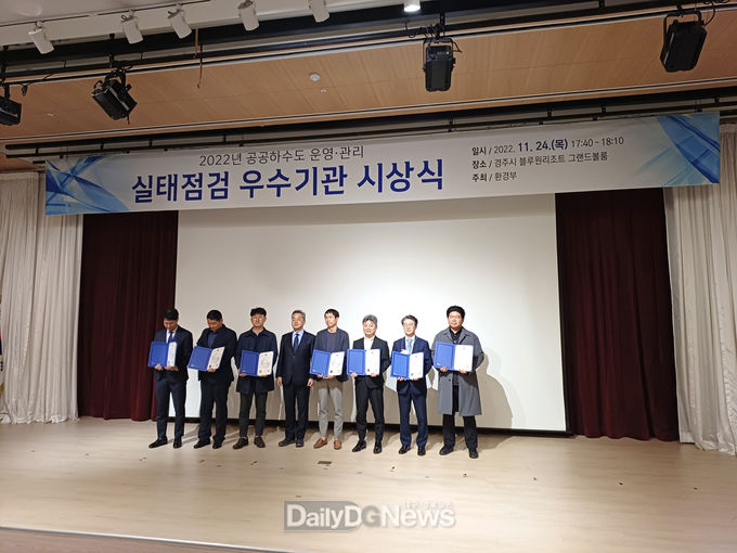 영덕군, 공공하수도 운영·관리 실태점검 우수 지자체 선정
