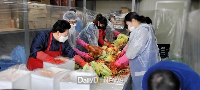 석적읍 지역사회보장협의체, 사랑의 김장김치 나눔