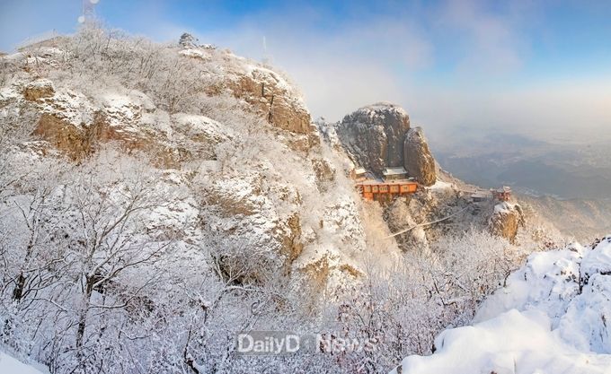 금오산의겨울