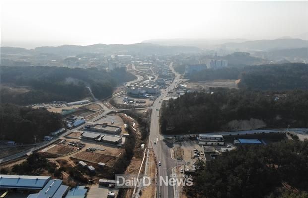 울진대로(아여레미콘~북부삼거리) 건설공사 추진에 박차를 가하다