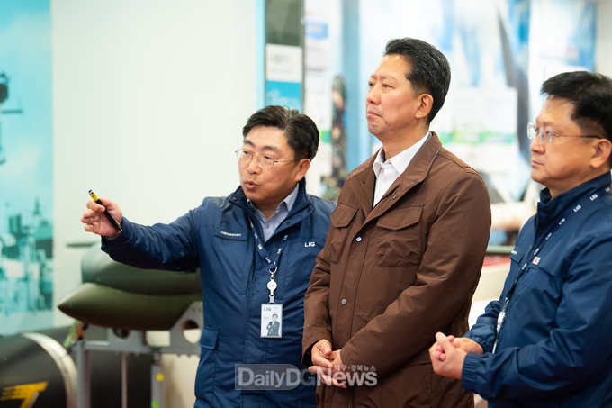 김장호 구미시장, 관내 한화시스템(주), LIG넥스원(주) 잇따라 방문