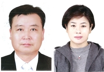 사진 왼쪽부터 사회복지경제부문 김욱수, 지역개발부문 이정자 영예