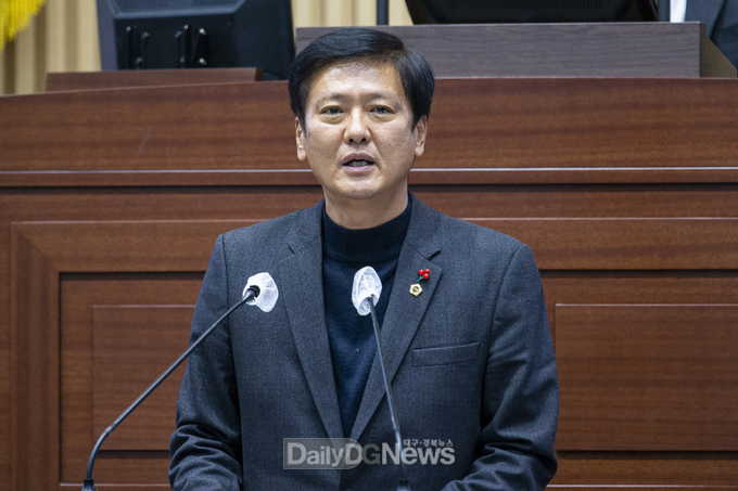 최덕규 도의원, 5분 발언