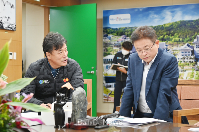 지역 현안사업 원활한 추진을 위해 경북도 협조 방문