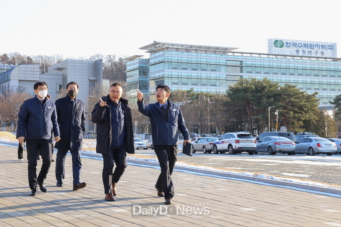 한국수력원자력 황주호 사장, 중앙연구원 현장경영